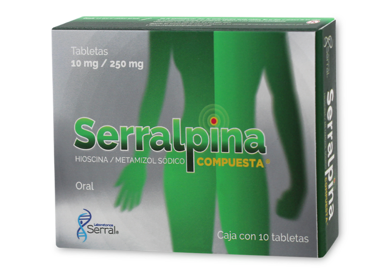 metamizol/butilhioscina 250/10mg 10 Tab