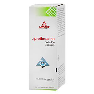 ciprofloxacino sol oft 5ml
