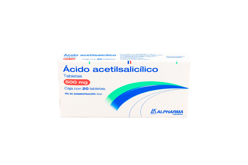 Acido acetilsalicilico 500mg 30 Tab