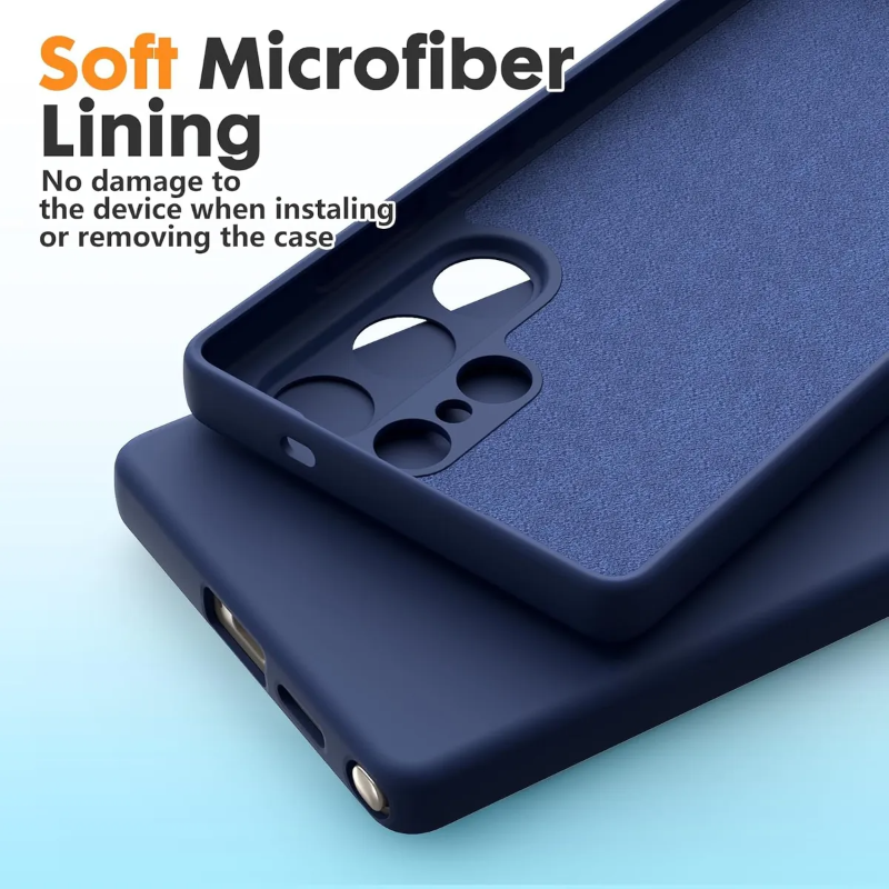 samsung s25 ultra funda de silicon