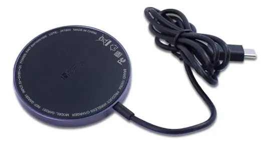 cargador inalámbrico gar281 1hora 15w