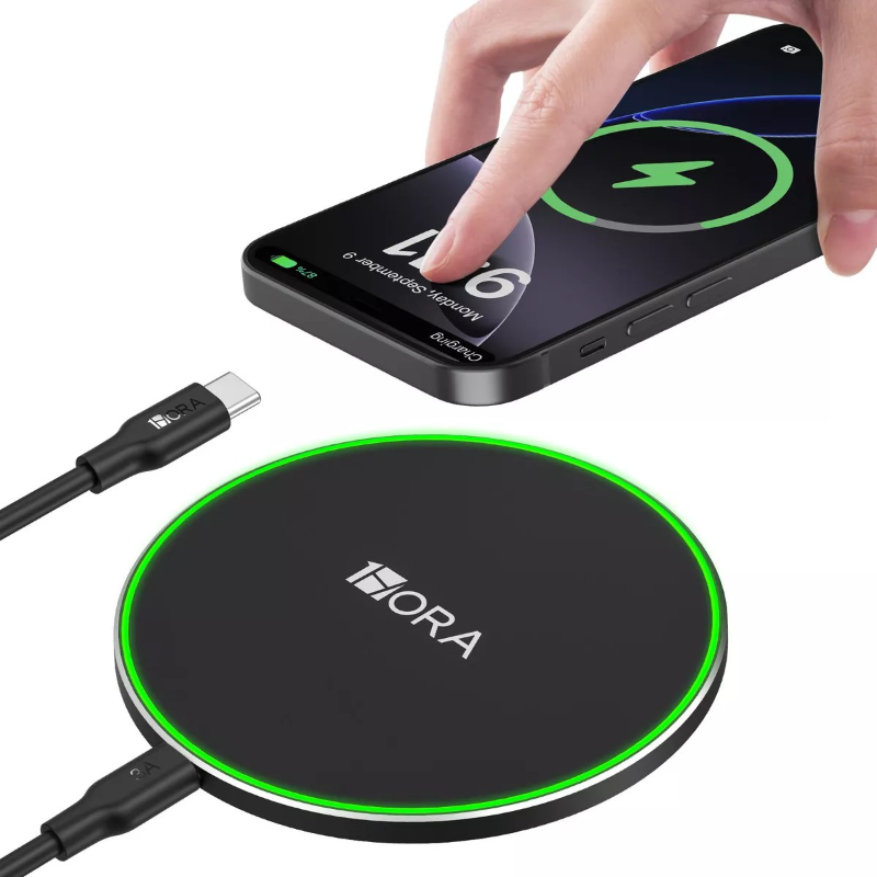 cargador inalámbrico gar151 1hora 10w