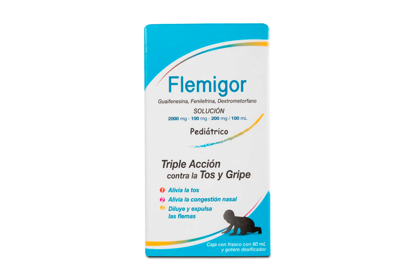 Guaifenesina/fenil/Dextrometorfano ped 60ml
