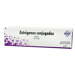 estrogenos conjugados crema 62.5mg c/ aplicador