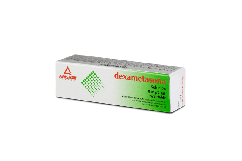 dexametasona 8mg/2ml 1 amp-amsa