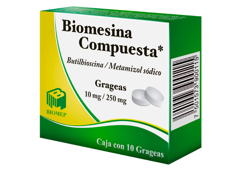 metamizol/butil 250/10mg 10grag