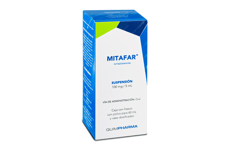 nitazoxadina 100mg/5ml susp 60ml