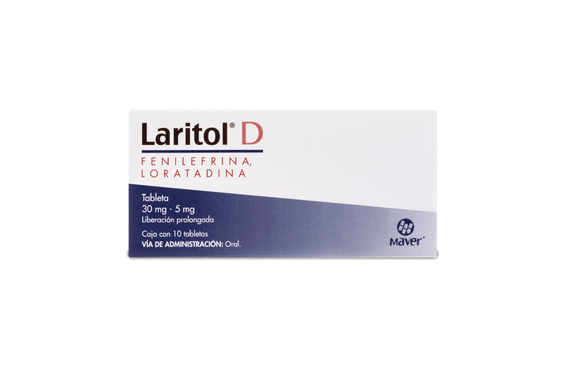 Loratadina/fenilefrina 10Tab lp