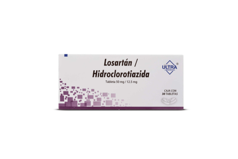losartan/hidro 50/12.5mg 30comp (3x2)