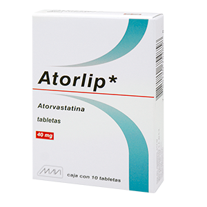 Atorvastatina 40mg 10Tab atorlip
