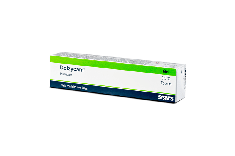 piroxicam 0.5/100gr gel 60gr