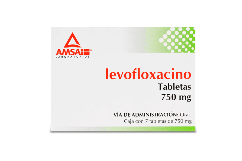 levofloxacino 750mg 7 Tab