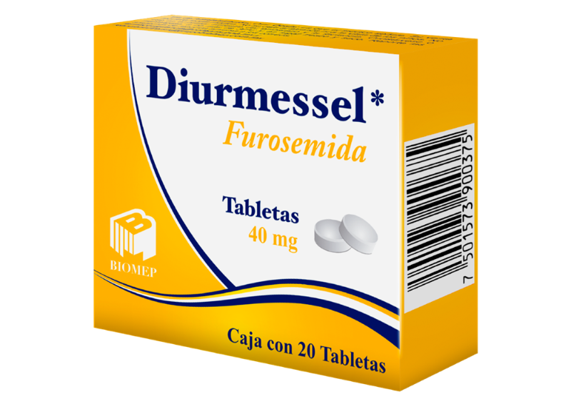 furosemida 40mg 20Tab diurmessel