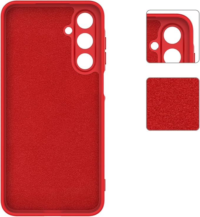 samsung a16 funda de silicon