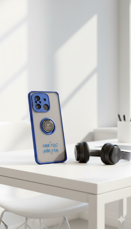 redmi 12c/11a funda de uso rudo + mica