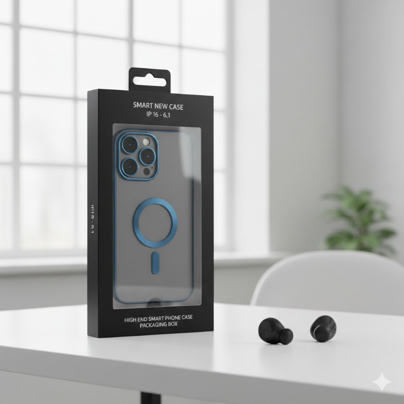 iphone 16 funda magsafe arcoiris + mica ip 16