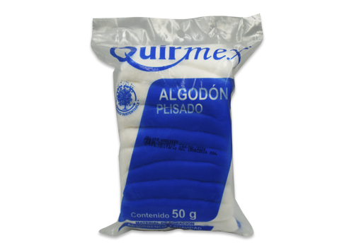 algodon plisado 50g quirmex