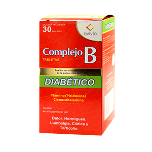 complejo b diabetico avivia 30 Tab