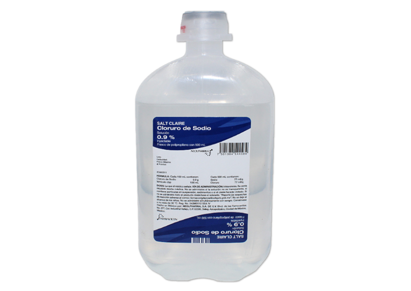 cloruro de sodio 0.9% 500ml-neolpharma
