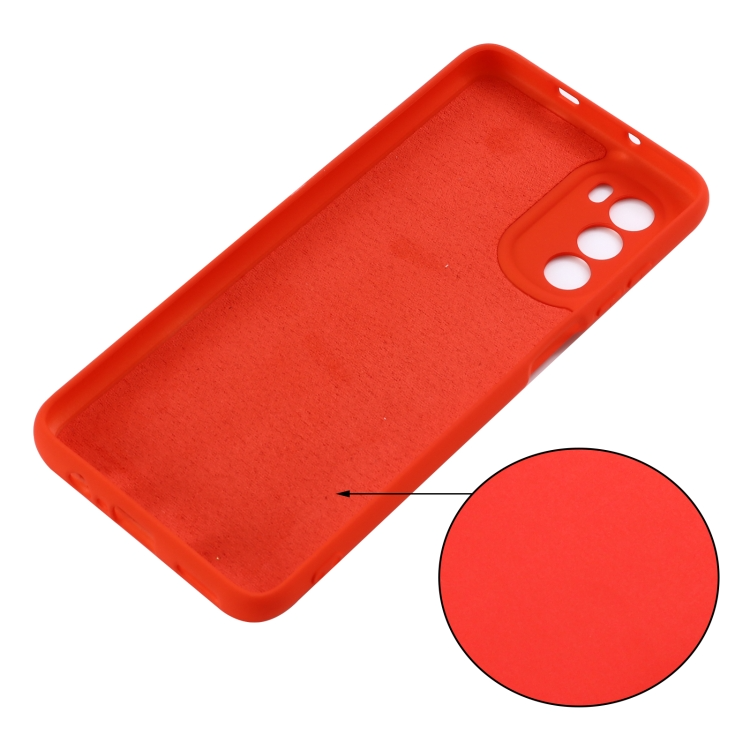 moto g52/g82 funda de silicon