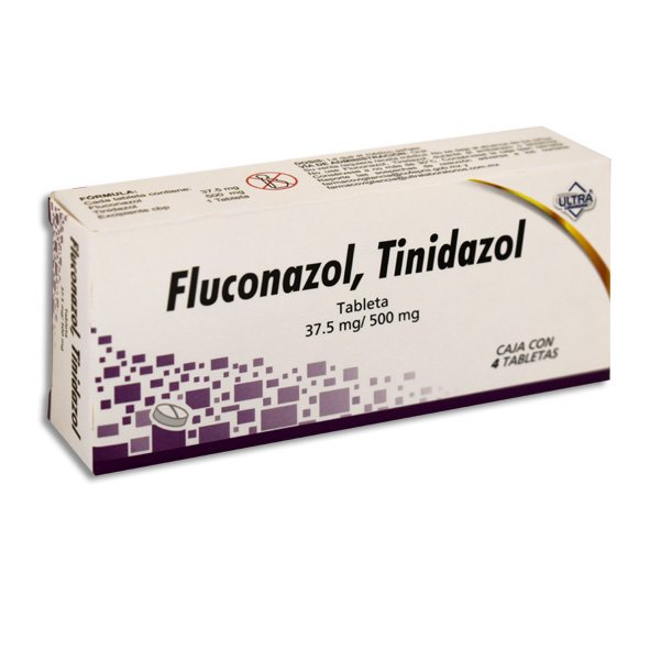 fluconazol/tinidazol 37.5/500 4Tab