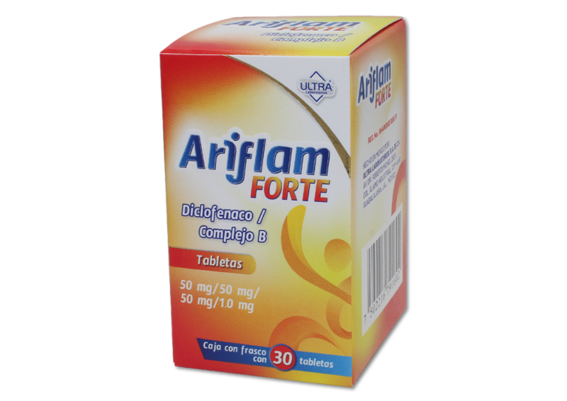 diclofenaco/complejo b 30Tab ariflam