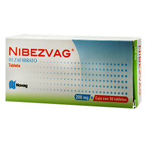 bezafibrato 200mg 30Tab nibezvag