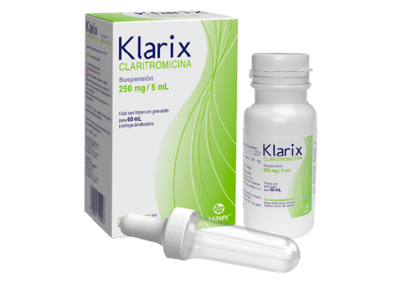 claritromicina 250mg/5ml susp