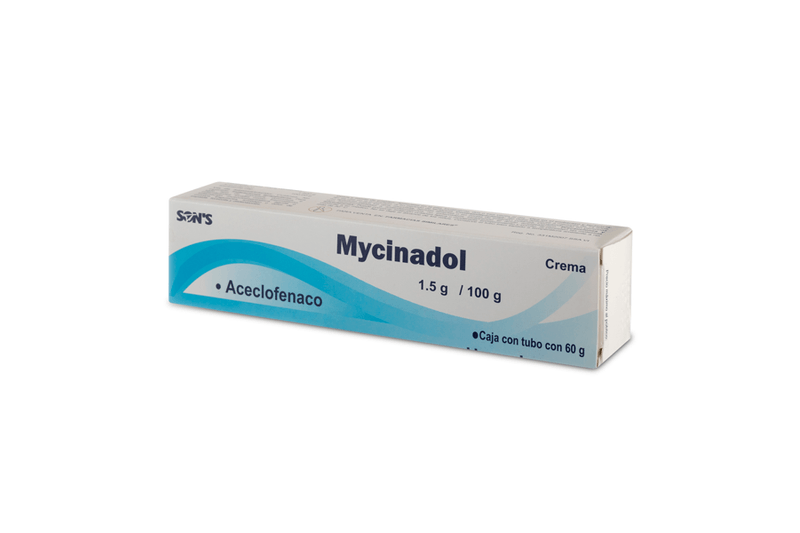 aceclofenaco crema 60gr mycinadol