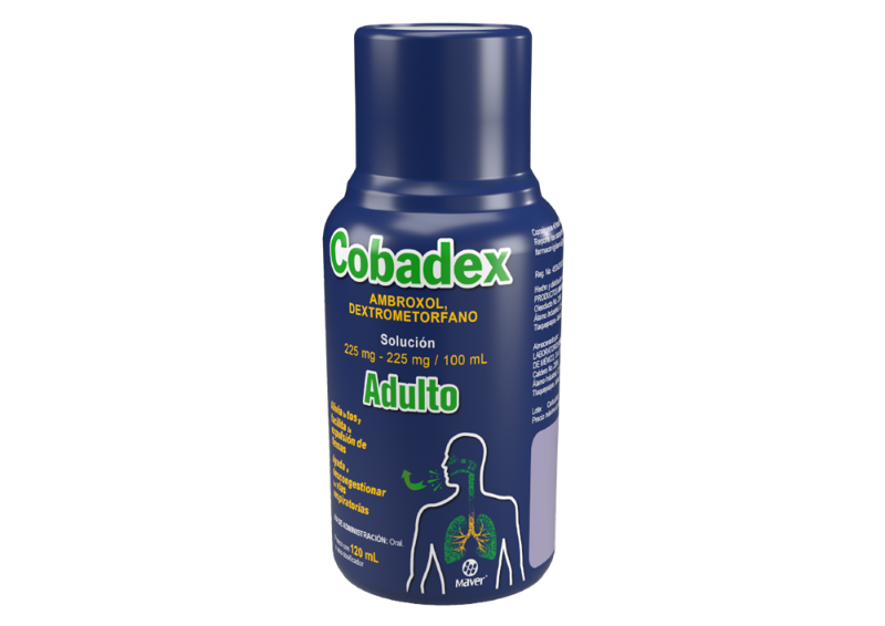 Ambroxol/Dextrometorfano ad jbe 120ml cobadex
