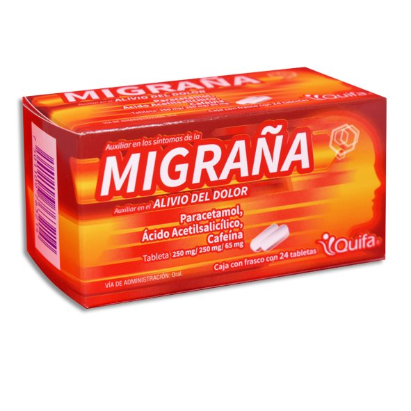 paracetamol/ac acet/caf 24Tab