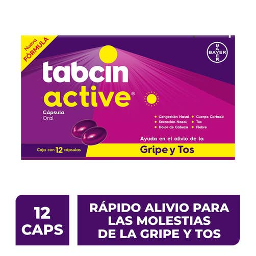 Tabcin active 12cap