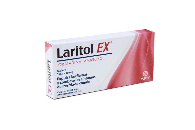 Loratadina/ambrox 10Tab laritol ex