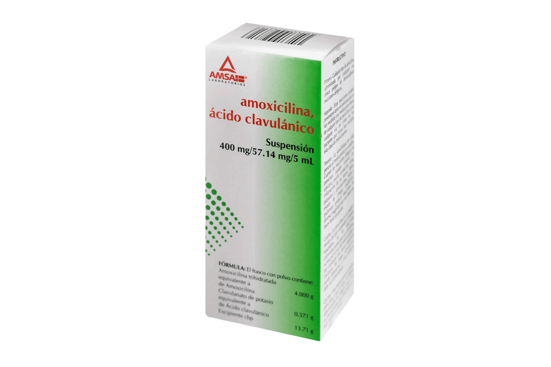 Amoxicilina/Acido Clavulanico 400/57 susp 60ml