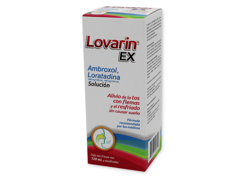 Ambroxol/Loratadina 120ml lovarin ex