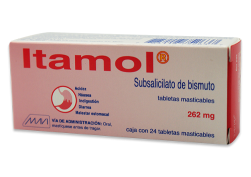subsalicilato de bismuto 24Tab mast
