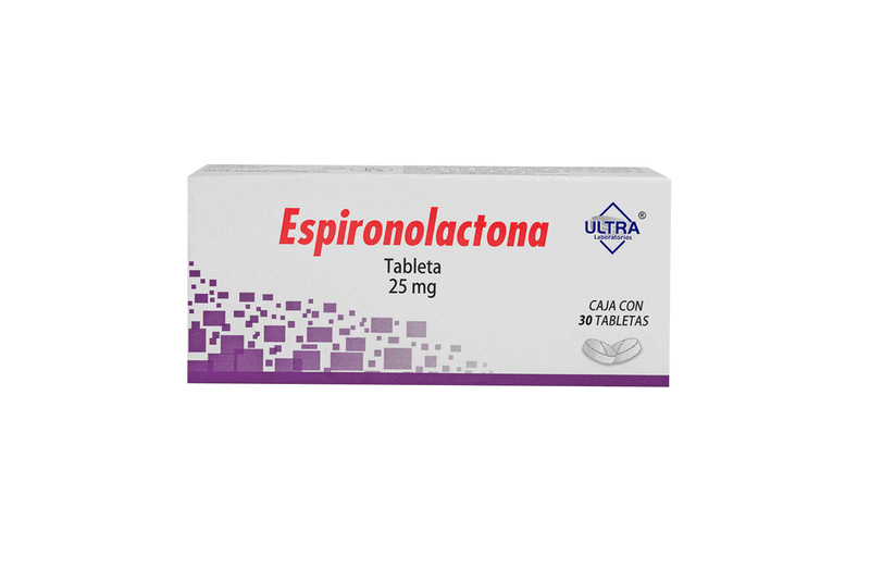 espironolactona 25mg 30Tab