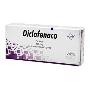 diclofenaco 100mg 20Tab (3x2)