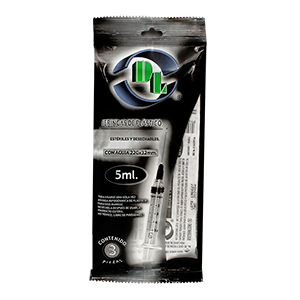 jeringa desechable negra 5ml 3pzas 22x32