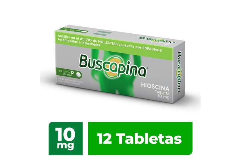 Hioscina 10mg 10 Tab-buscapina