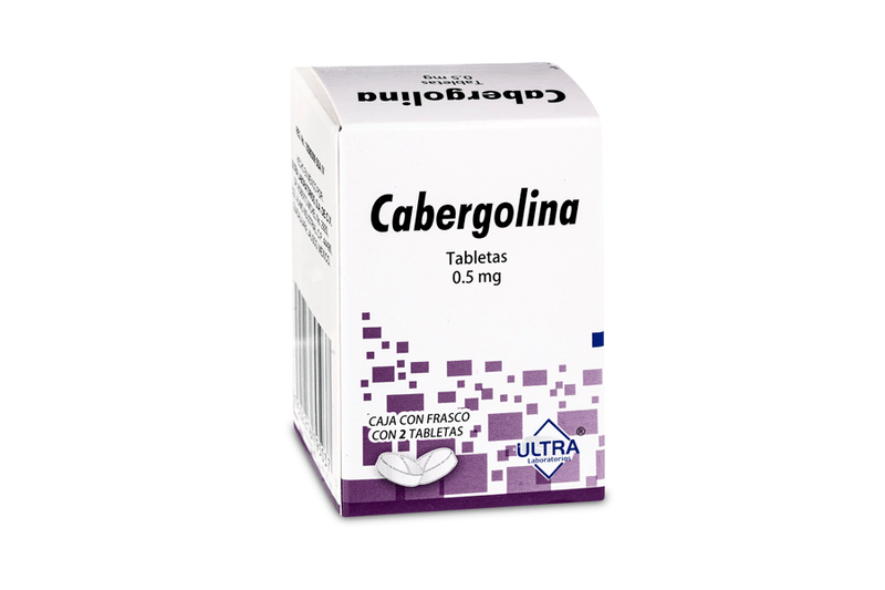 cabergolina 0.5mg 2Tab
