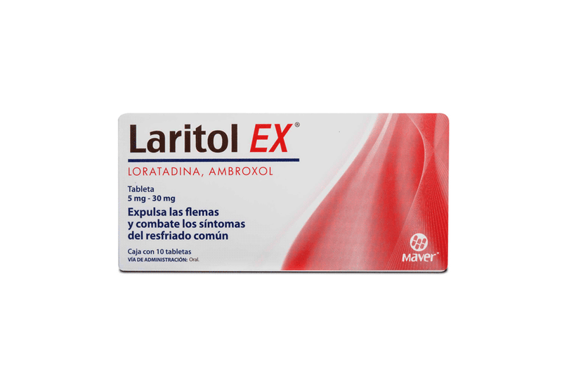 Loratadina/ambrox 10Tab laritol ex