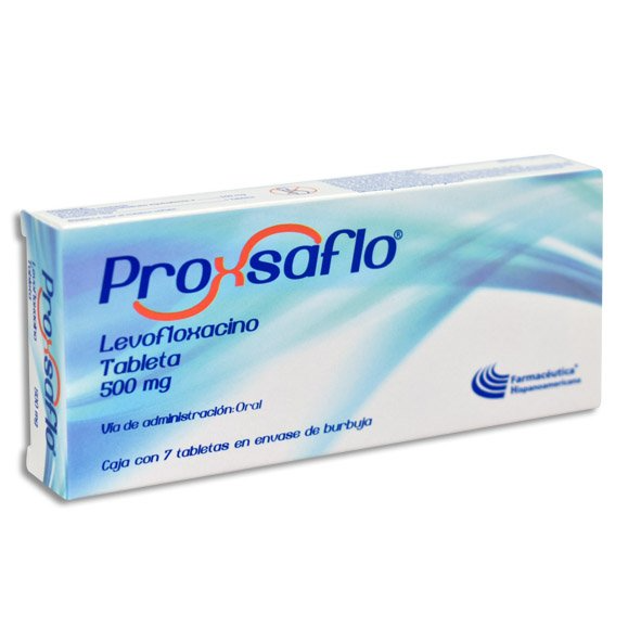 levofloxacino 500mg 7 Tab-proxsaflo