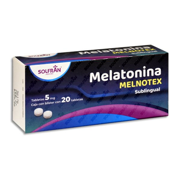 melatonina subl 5mg 20Tab
