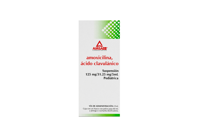 Amoxicilina/Acido Clavulanico 125mg 60ml