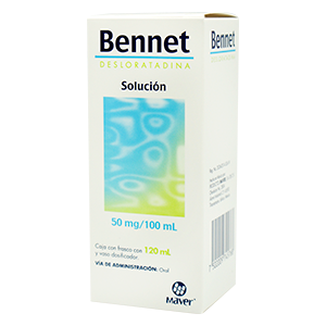 desLoratadina 50mg sol 120ml bennet