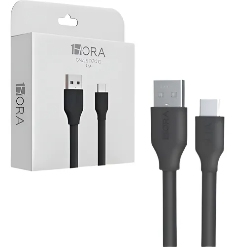 Cable usb a tipo c 2.1a 1m 1 hora cab237