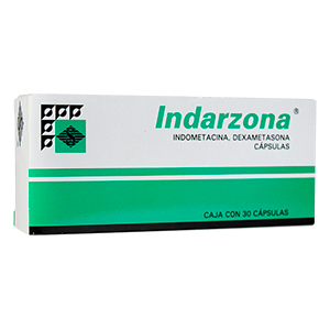 indometacina/dexamet 30cap indarzona
