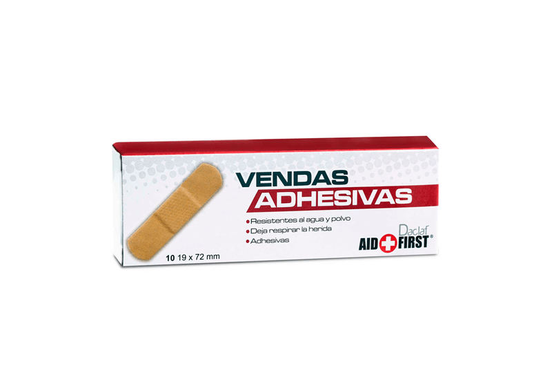 curita adhesiva 10pzas