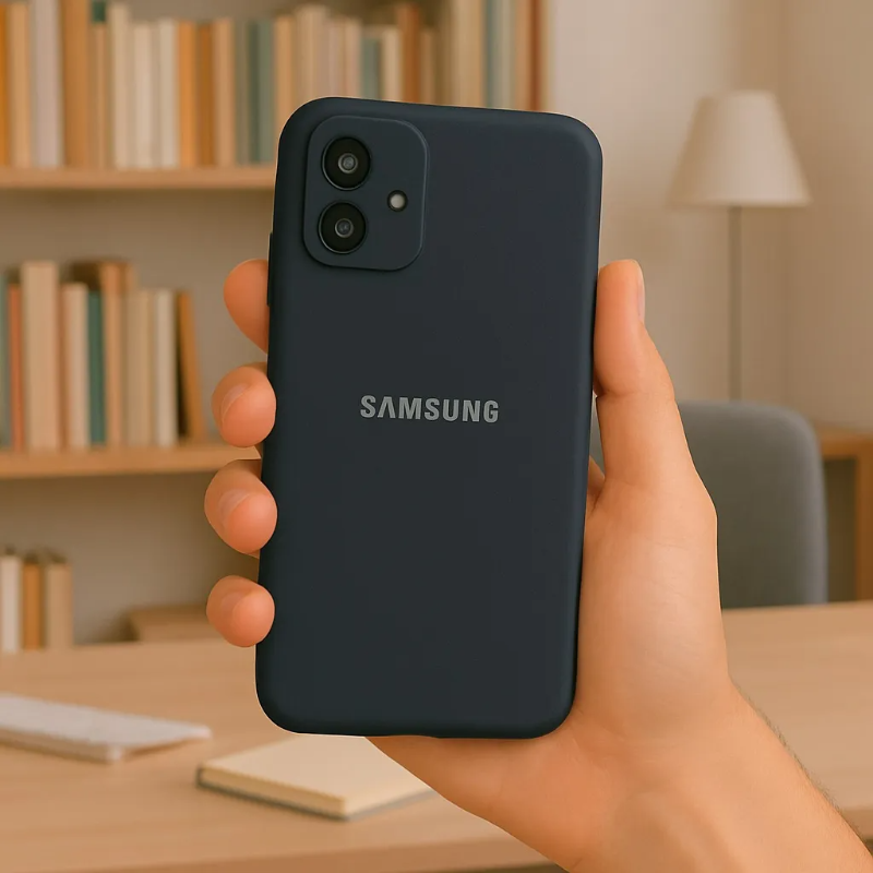 samsung a04 funda de silicon
